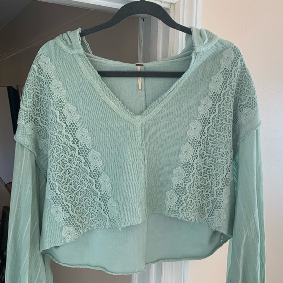 Free People Cropped Sweater - Picture 2 of 3